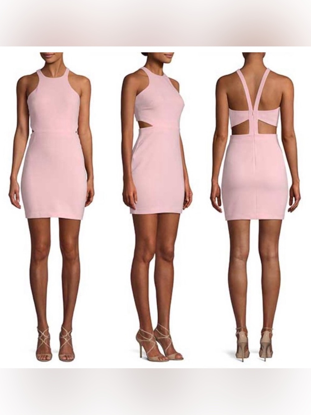 NWT! Revolve Likely Arcadia Cutout Dress in Pink Size 6